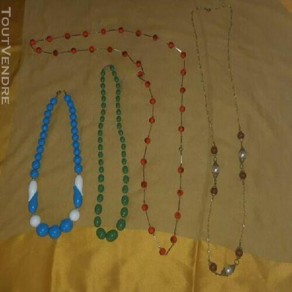 Lot de collier vintage Lot de collier vintage