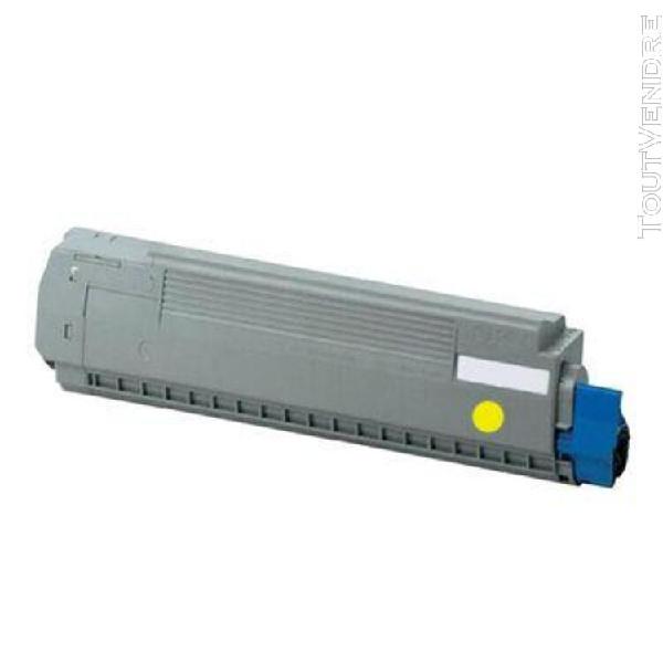 Toner compatible oki 44059165 jaune