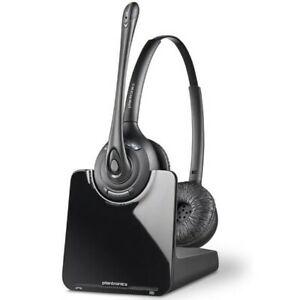 plantronics cs520 c052a headset w/base