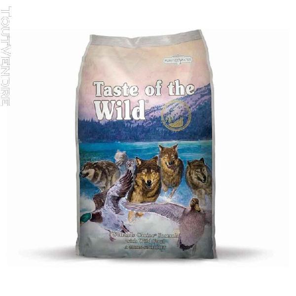 Taste of the wild - wetlands canine volaille rôtie pour