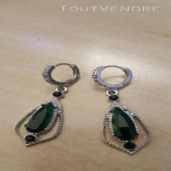 boucles d'oreilles en argent sterling 925 boucles d'oreilles