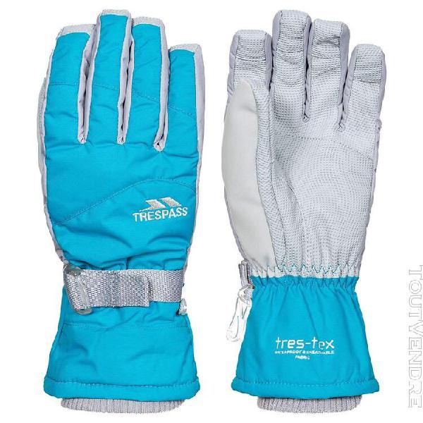 trespass - gants vizza ii pour femme (bleu marine) - uttp441