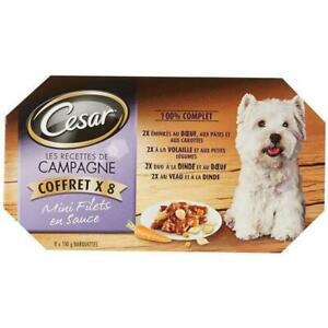 Cesar barquettes mini filets en sauce - 4 varietes - pour