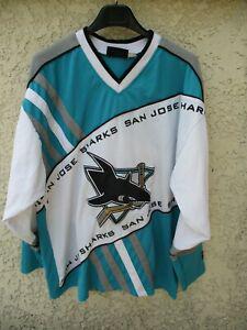 Maillot hockey san jose sharks n°19 cmp vintage shirt