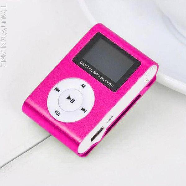 Madkanao baladeur mp3 21 clip usb lecteur mp3 écran lcd