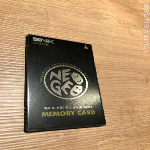 carte mémoire memory card neo geoaes