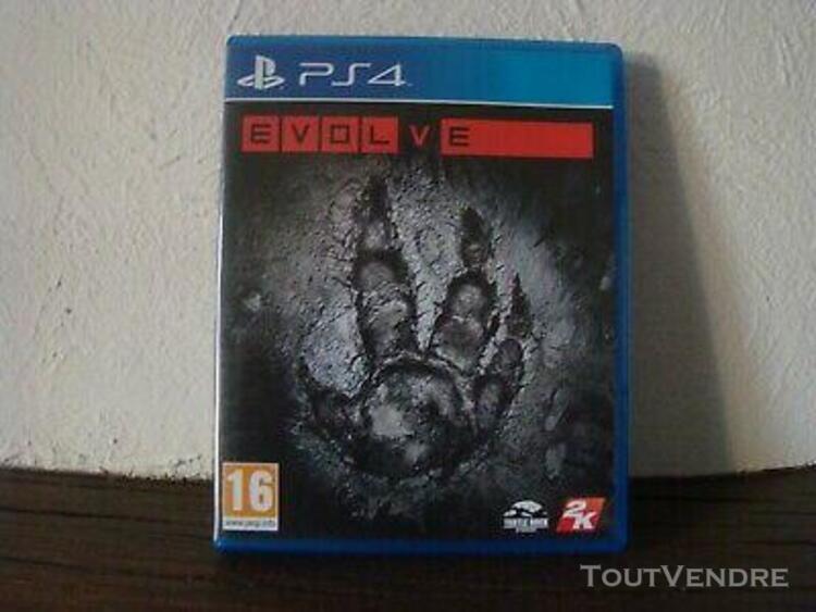 jeu ps4 evolve combat et action en francais paiement chèque