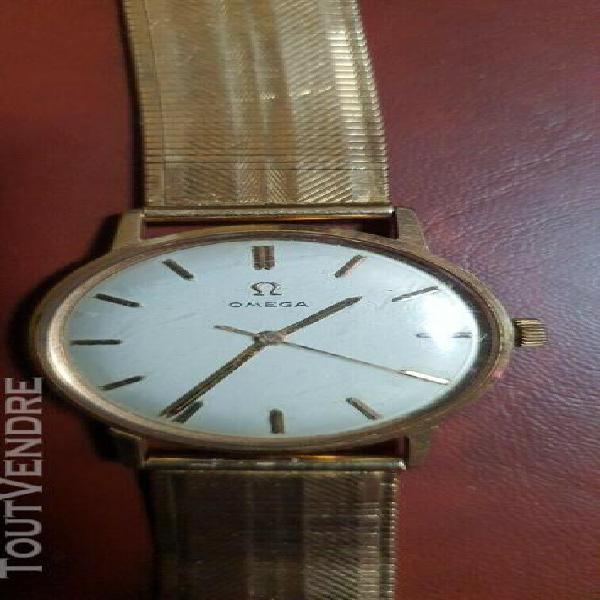 montre homme automatique omega seamaster vintage en or jaune