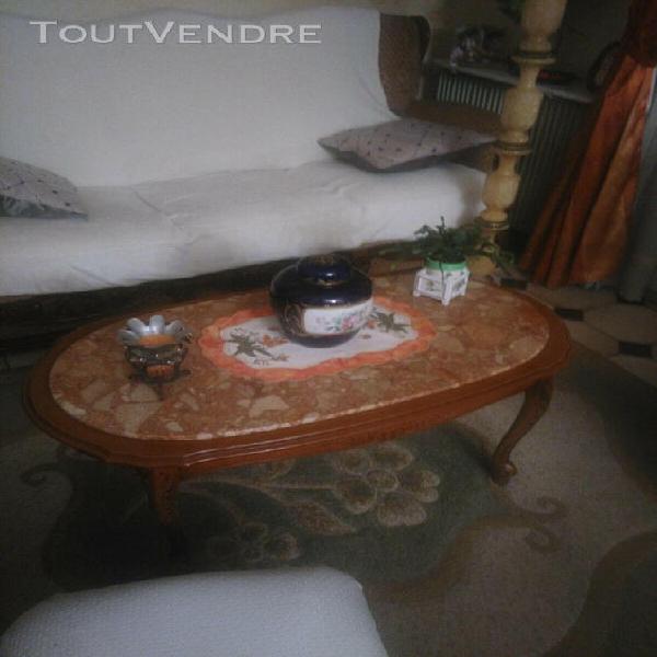 salon en velours style regence vieux rose et ivoire tres peu