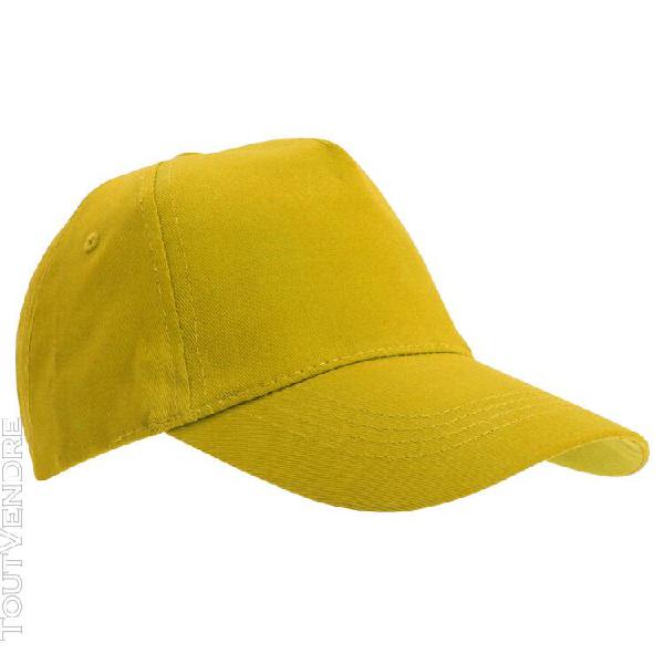 sols - casquette de baseball buzz - unisexe (jaune) - utpc37