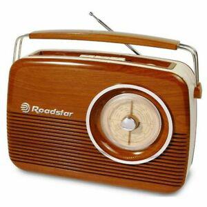 Roadstar tra-1957/wd radio portable vintage