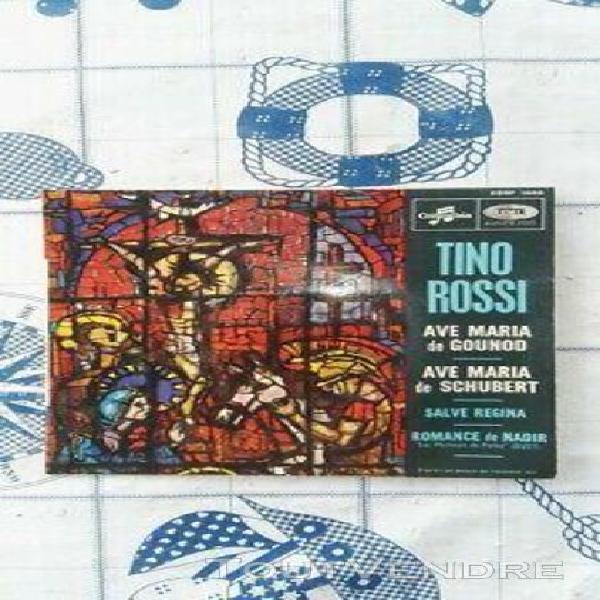 lot de 2 45t tino rossi ave maria (gounod) (schubert) la der