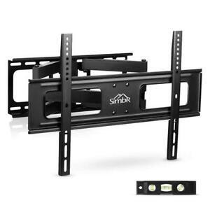 simbr support mural tv orientable et inclinable pour