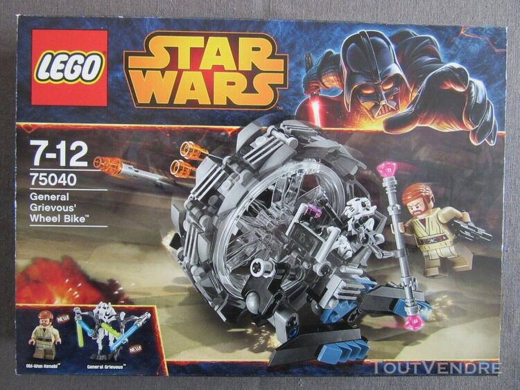 lego 75040 star wars general grievous wheel bike - complet