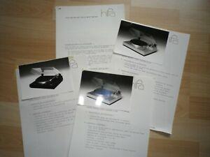 Trés rare, lot 15 fiches presse yamaha hifi 80