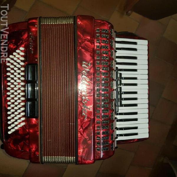 Accordéon weltmeister meteor 80 basses 5 registres