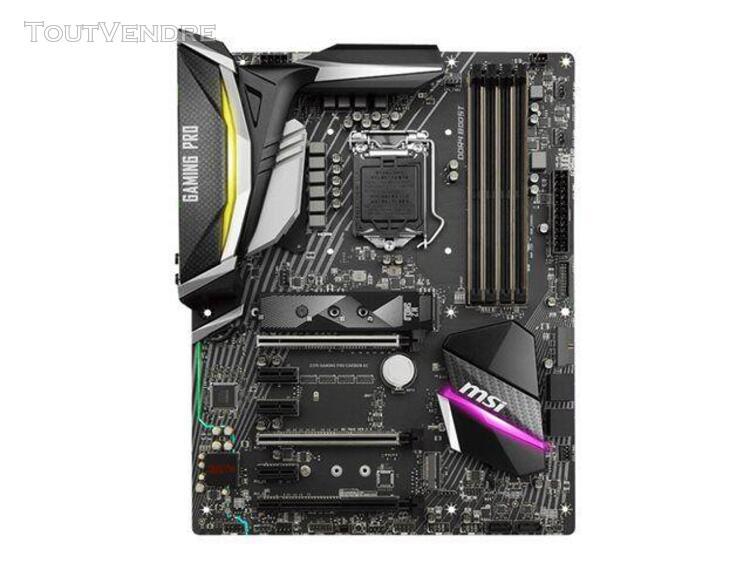 msi z370 gaming pro carbon - carte-mère - atx - socket