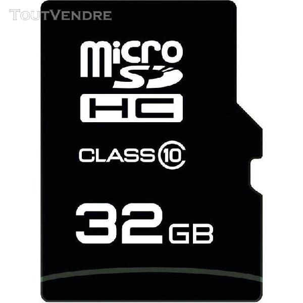 Qilive carte micro sdhc - 32 go - classe 10 + adaptateur sd