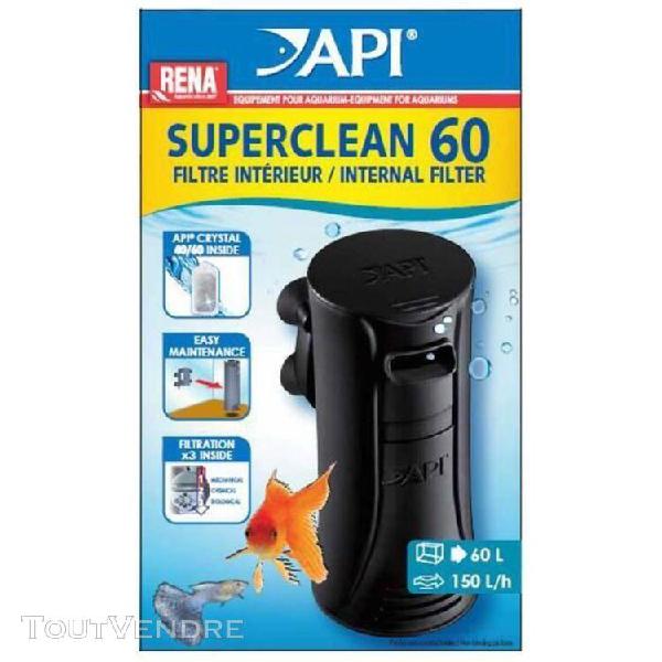 api filtre intérieur new superclean 60 rena - pour aquarium