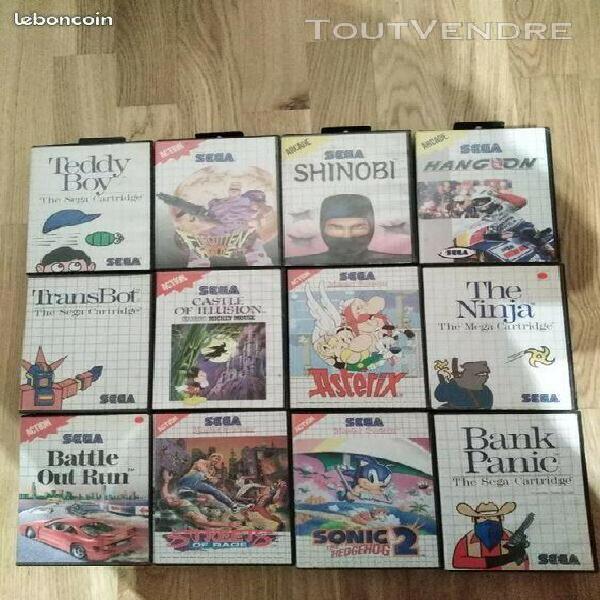 sega master system 2 + 17 jeux + 1 manette