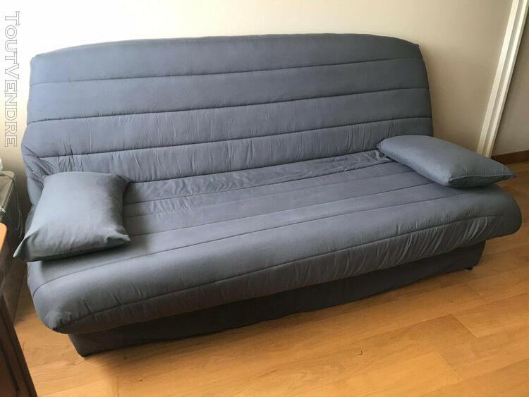 banquette clic clac 130 x 190 mm + matelas bultex confort