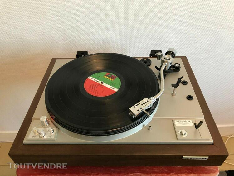 Platine vinyle hifi pathe marconi tl167 vintage tourne-disqu