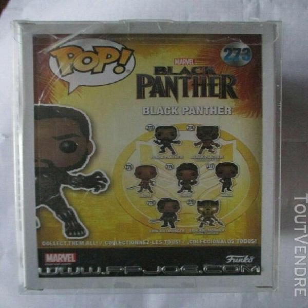 Pop funko 273 black panther chase marvel panther figuri