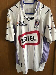 maillot foot shirt porté match worn adel chedli istres