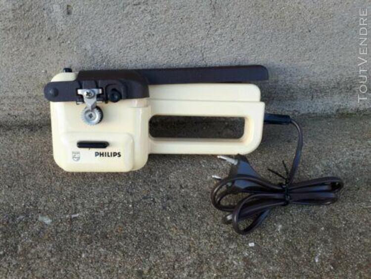 Ouvre boite électrique philips opener 220v vintage made in