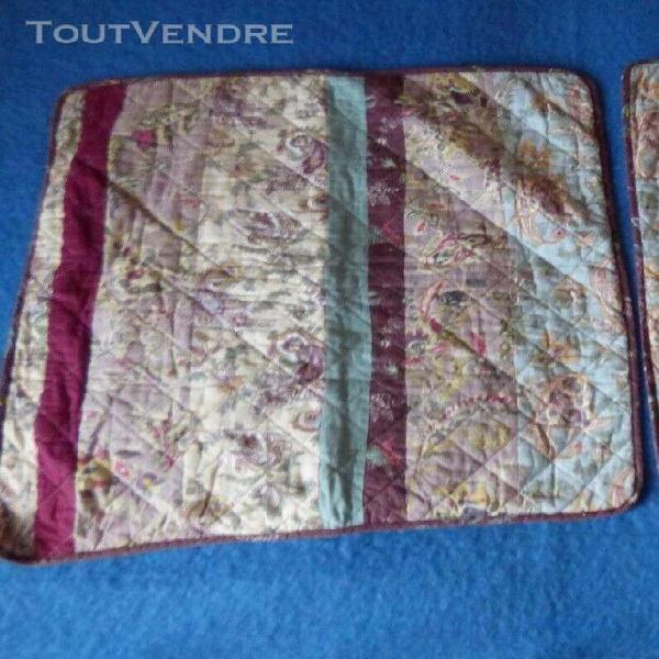 Neuve housse de grand coussin boutis, campagne, provence, pa