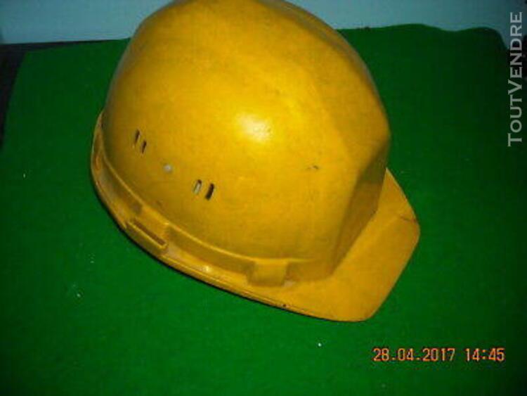 casque de chantier occasion jaune