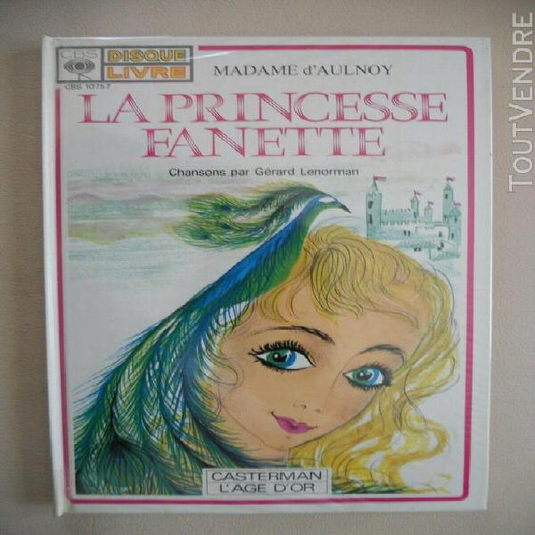 livre disque casterman la princesse fanette l’age d’or