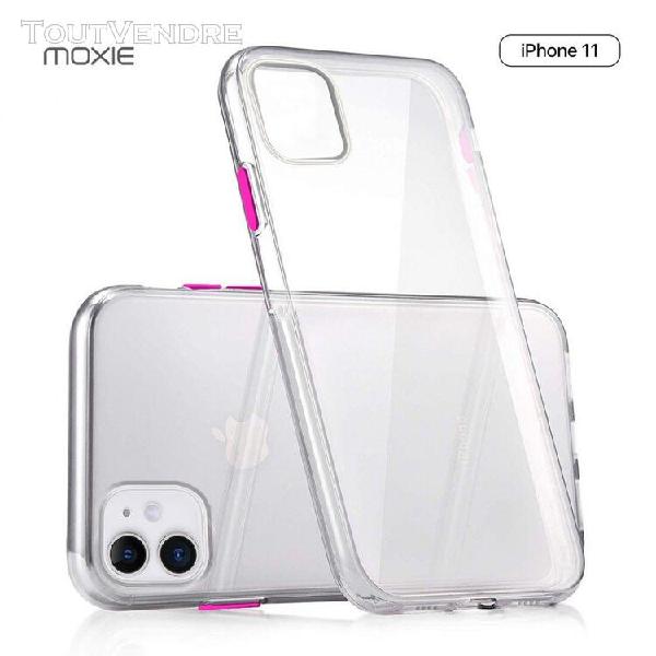 Moxie coque renforcée transparente iphone 11 - coque en tpu