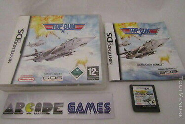 top gun nintendo ds (complet, envoi suivi)