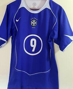 Maillot brésil ronaldo taille m maglia nike away vintage