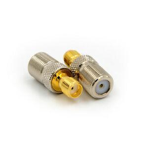 f female jack to sma female jack straight coaxial coax rf