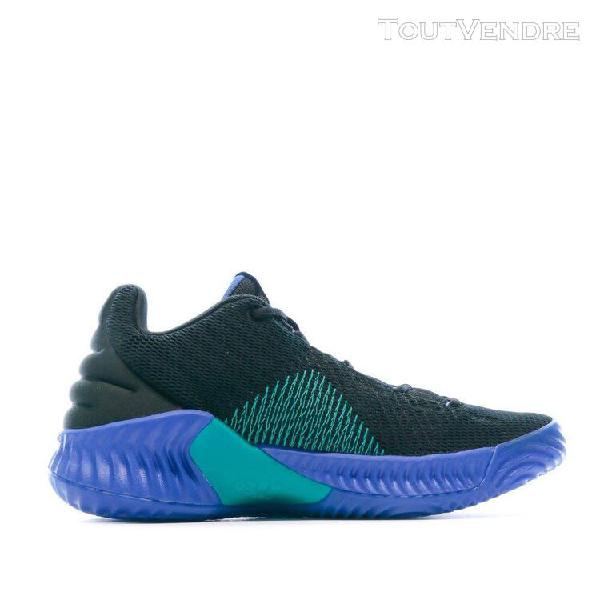 Chaussures de basket homme noir et bleu pro bounce adidas