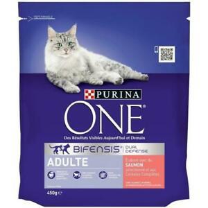 purina one croquettes au saumon et aux cereales completes -