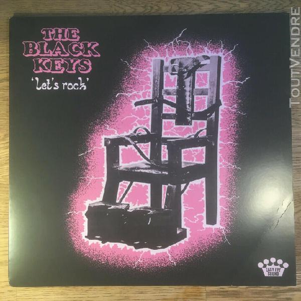 The black keys ‎– let&#39;s rock + stickers lp 2019