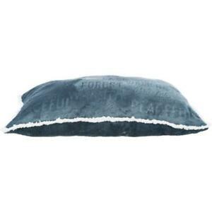 trixie coussin paul - 80 x 60 cm - bleu et blanc - pour