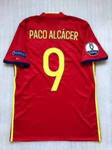 maillot football equipe d&apos;espagne paco alcacer vigo