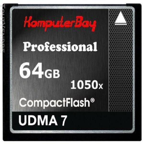 Komputerbay 64gb professional carte compact flash cf 1050x