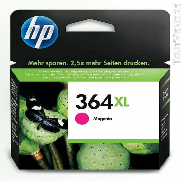 original & genuine hp 364xl magenta high capacity ink cartri