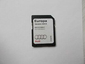 Carte sd navigation europe gps d&amp;apos;origine audi 