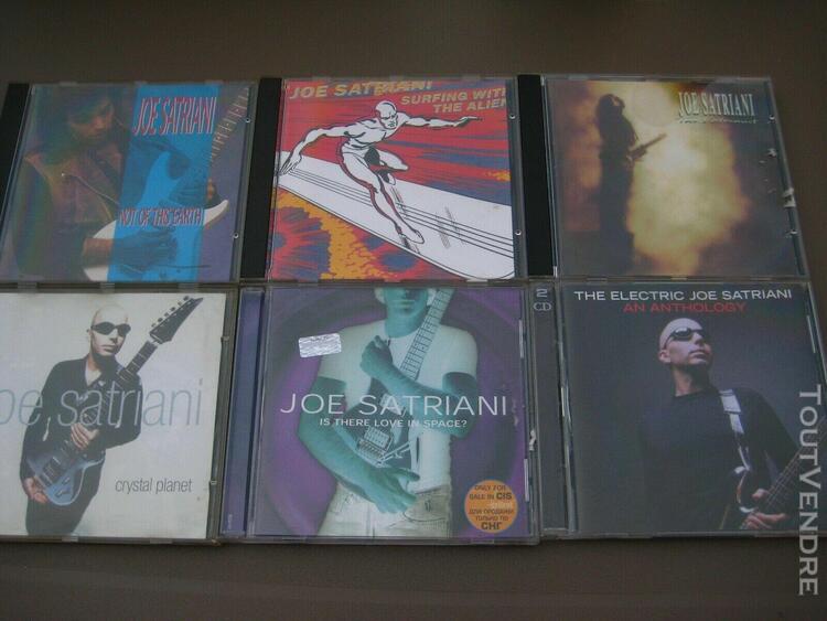 Joe satriani 5 cd + 1 double cd