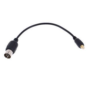 Mcx male to iec female antenna pigtail cable adapter for usb