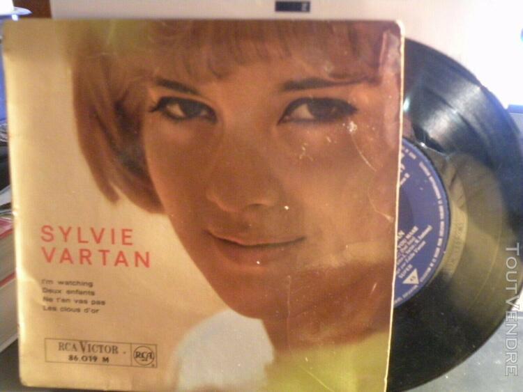 sylvie vartan 45 t 4 tires 17 cm  i'm watching rca 86019