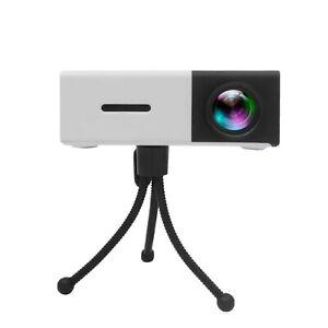 vidéo projecteur mini led avec hdmi usb pour smartphone et