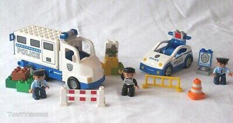 lego duplo fourgon 5680 + voiture de police 4963 complets av