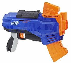 nerf elite rukkus ics-8 et flechettes officielles